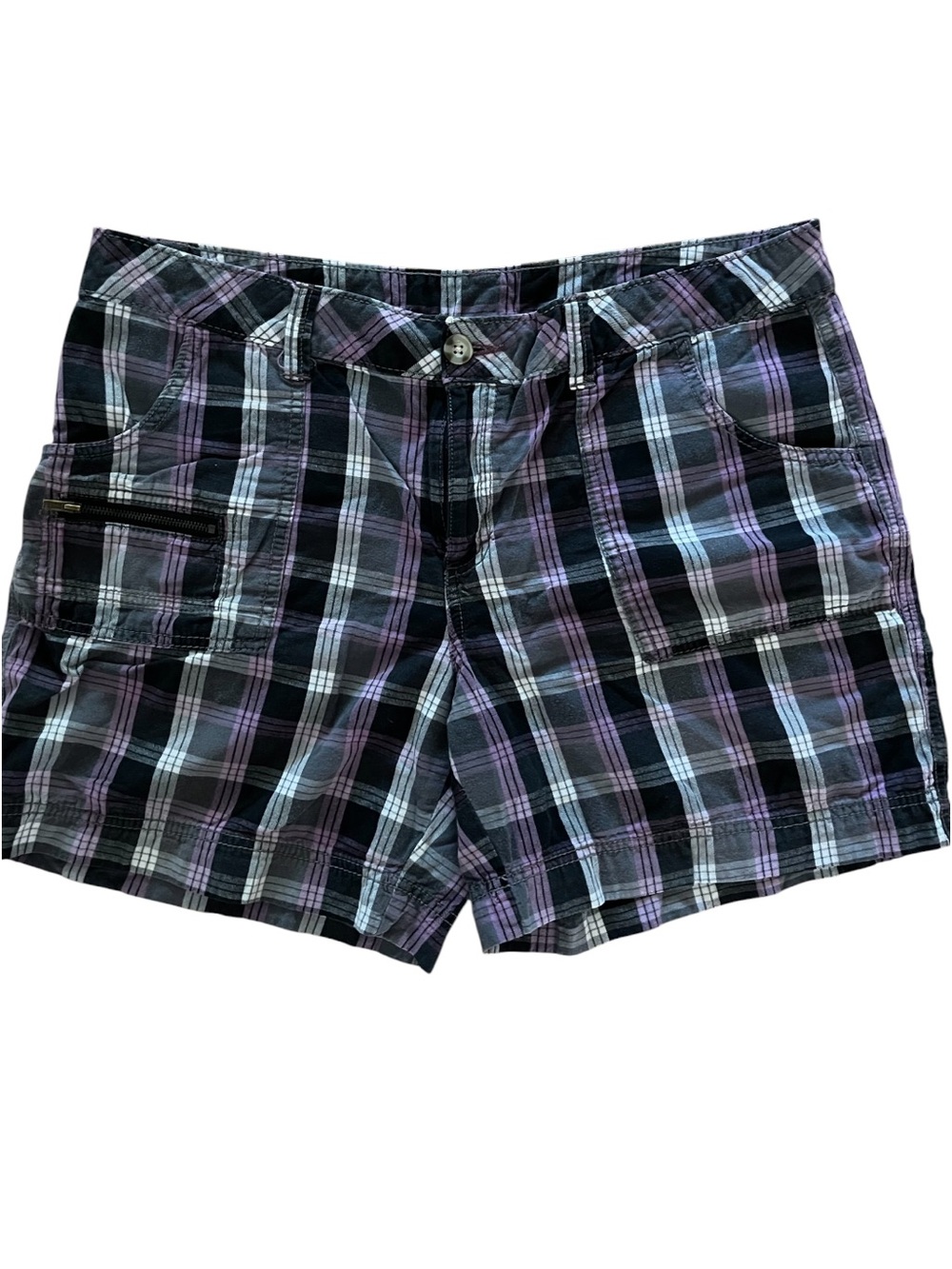Faded Glory Cotton Plaid Shorts